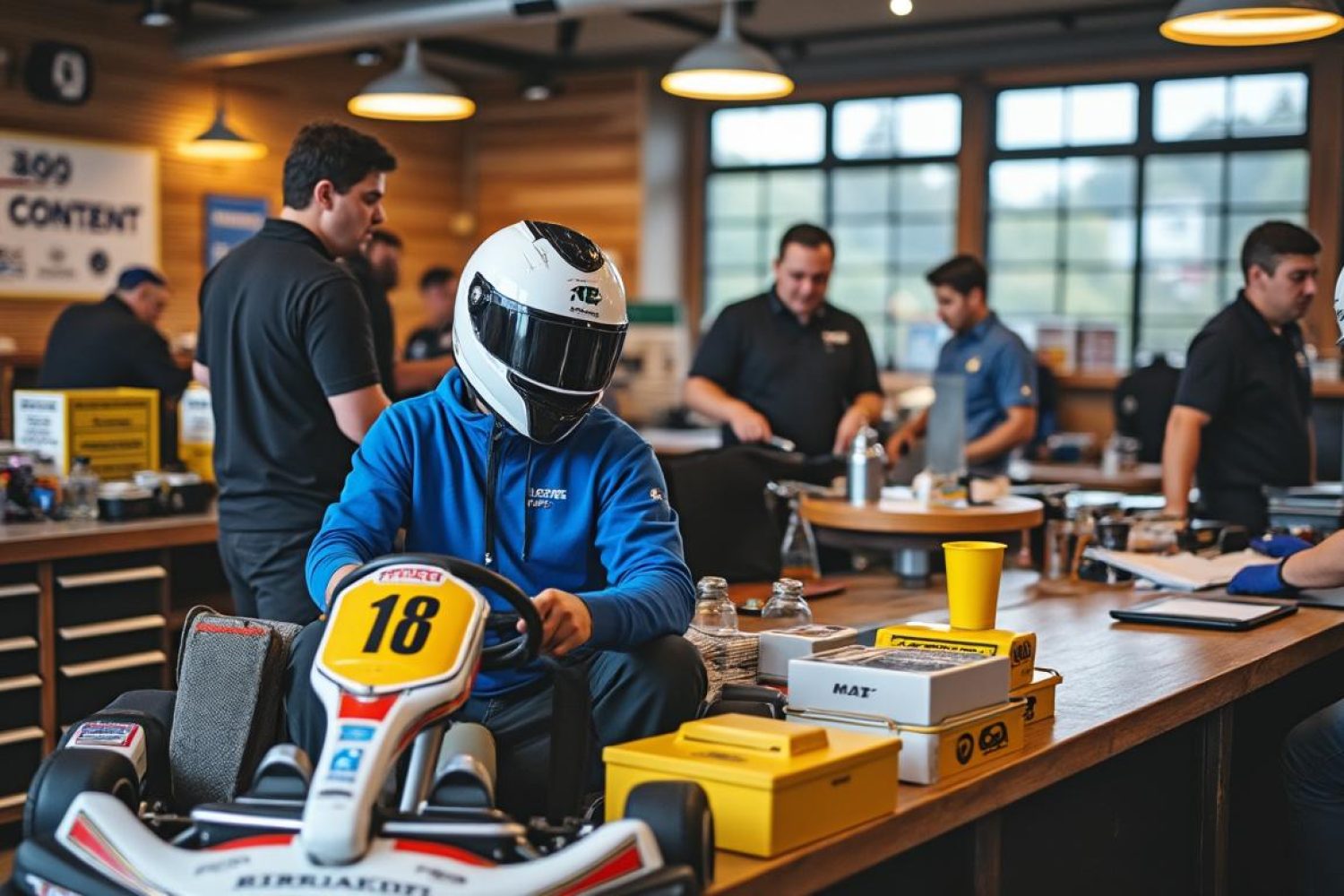 Comment faire du karting en club : inscription, licence et entraînements