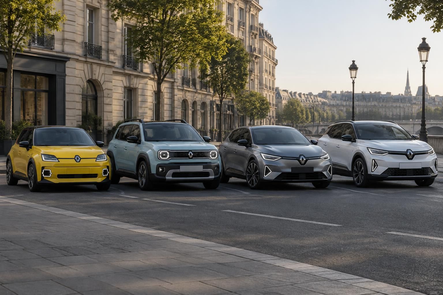 découvrez toute la gamme de voitures électriques renault e-tech : modèles, autonomies, prix et conseils pour choisir le véhicule adapté à vos besoins.