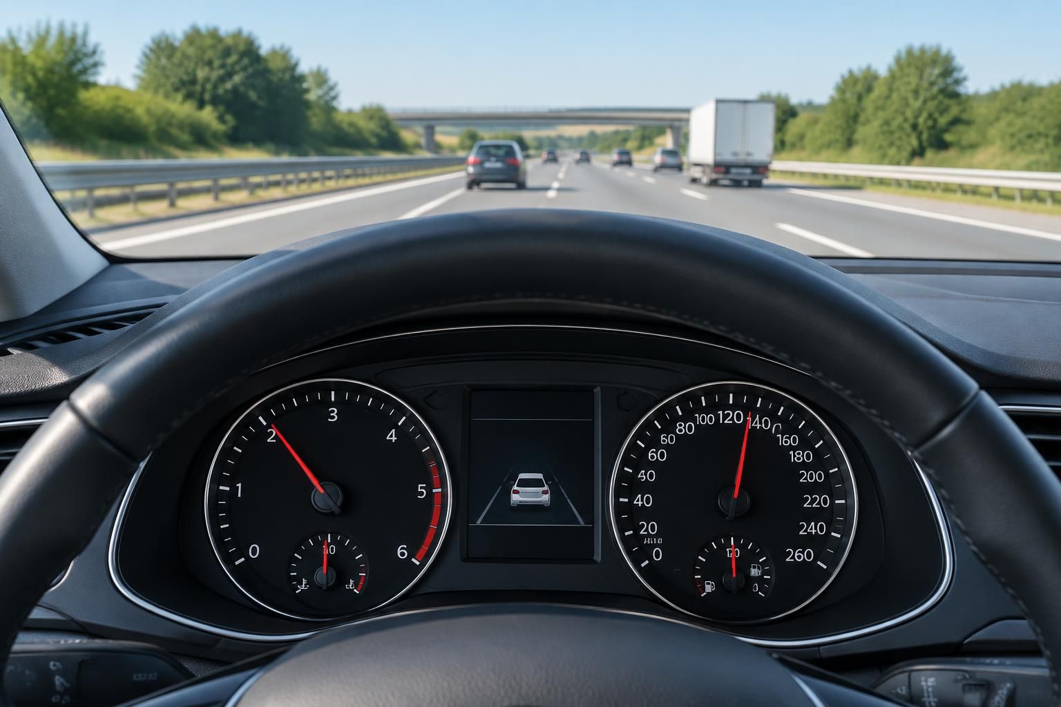 découvrez le régime moteur à 130 km/h selon votre boîte de vitesses et votre carburant, et apprenez à interpréter les différences.