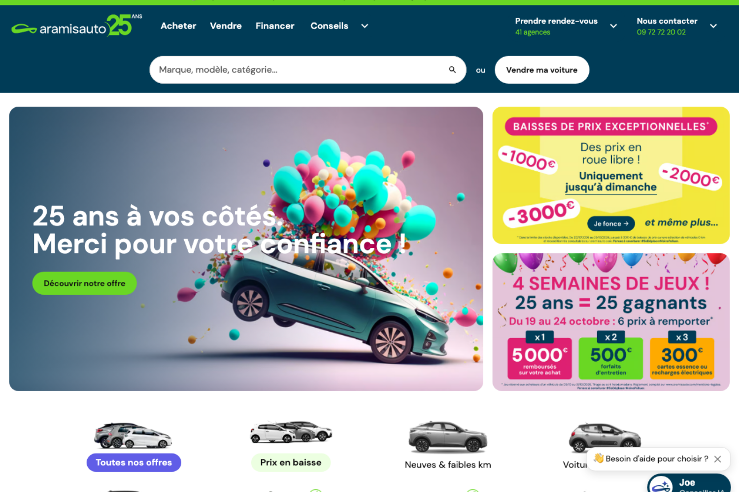 Aramisauto Lyon : agences, occasions disponibles et avis clients